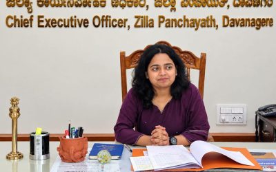 ಡಿವಿಜಿ ಜಿ.ಪಂ ಗೆ ನೂತನ ಸಿಇಓ ಸಾಹಿತ್ಯ ಎಂ ಅಲದಕಟ್ಟಿ